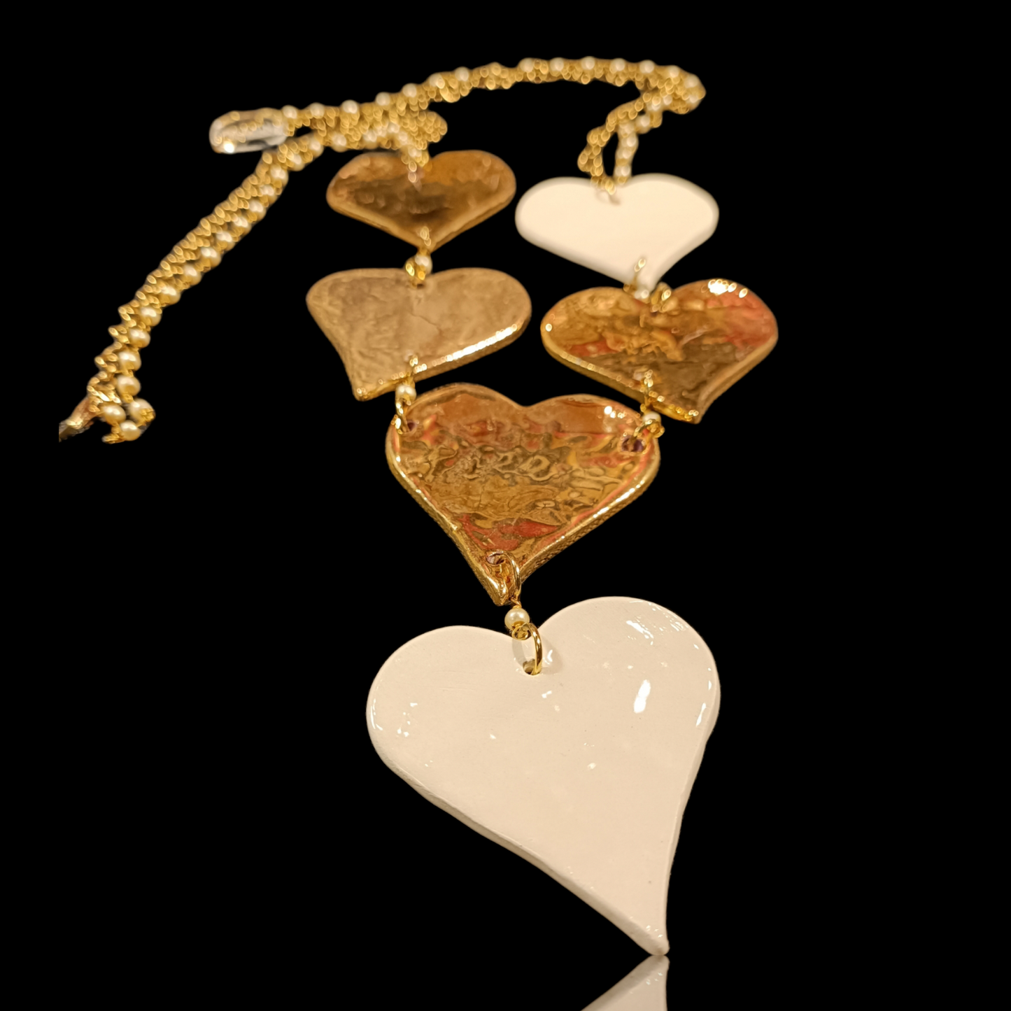 Glitter hearts