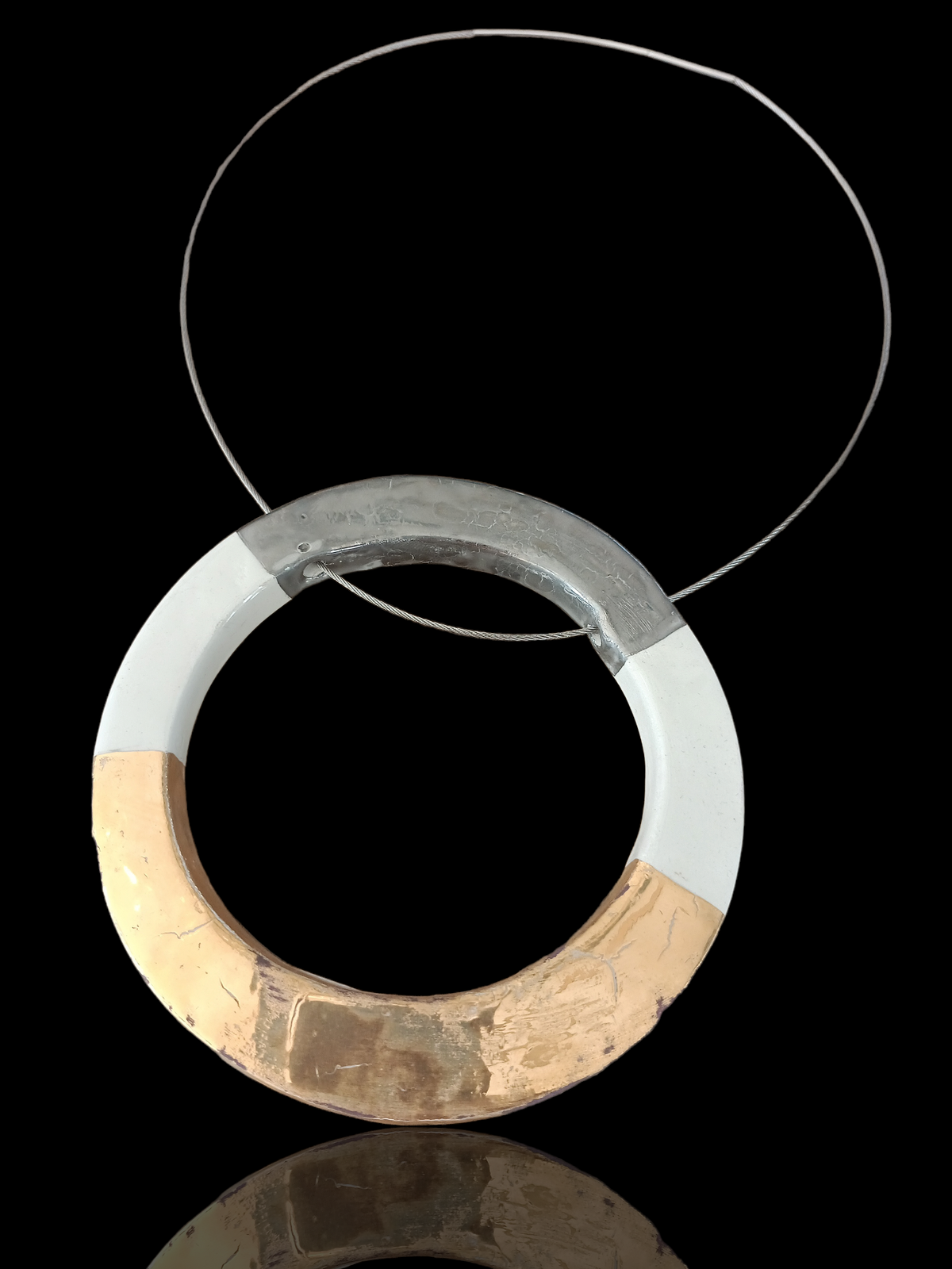Atollo ceramic necklace