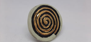 Vortex ceramic ring