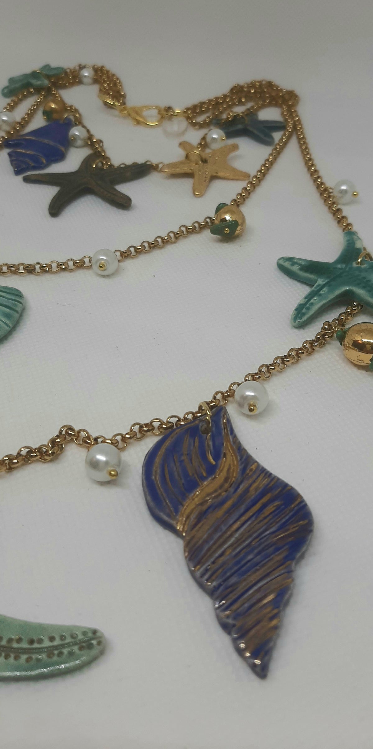 Stella di Mare ceramic necklace