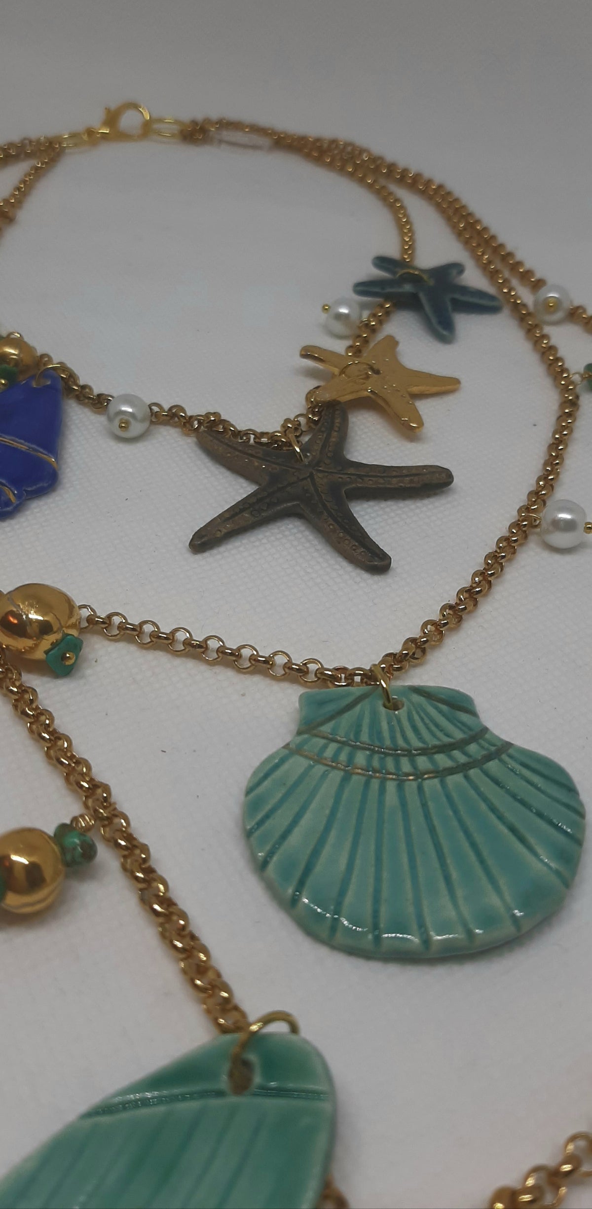 Stella di Mare ceramic necklace