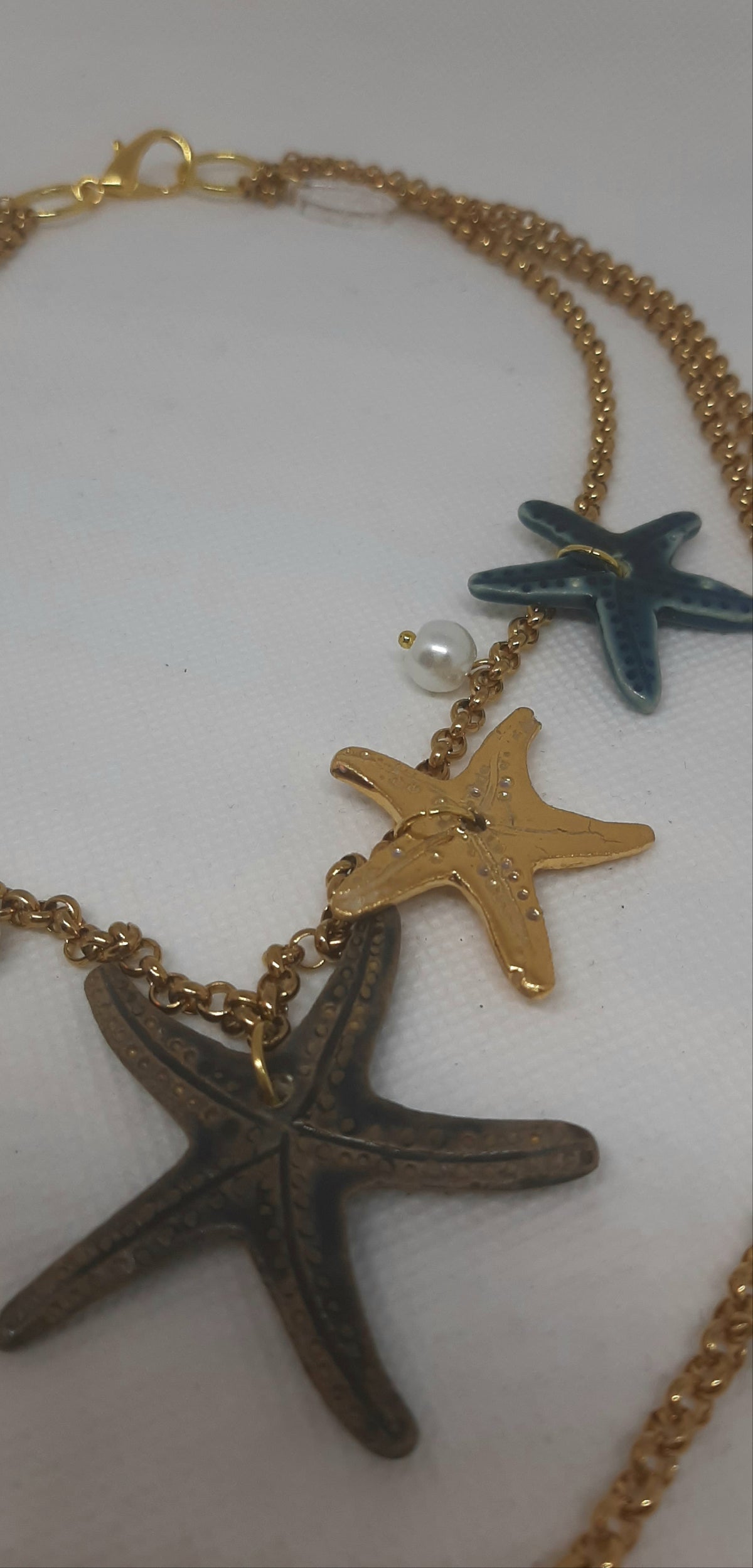 Stella di Mare ceramic necklace