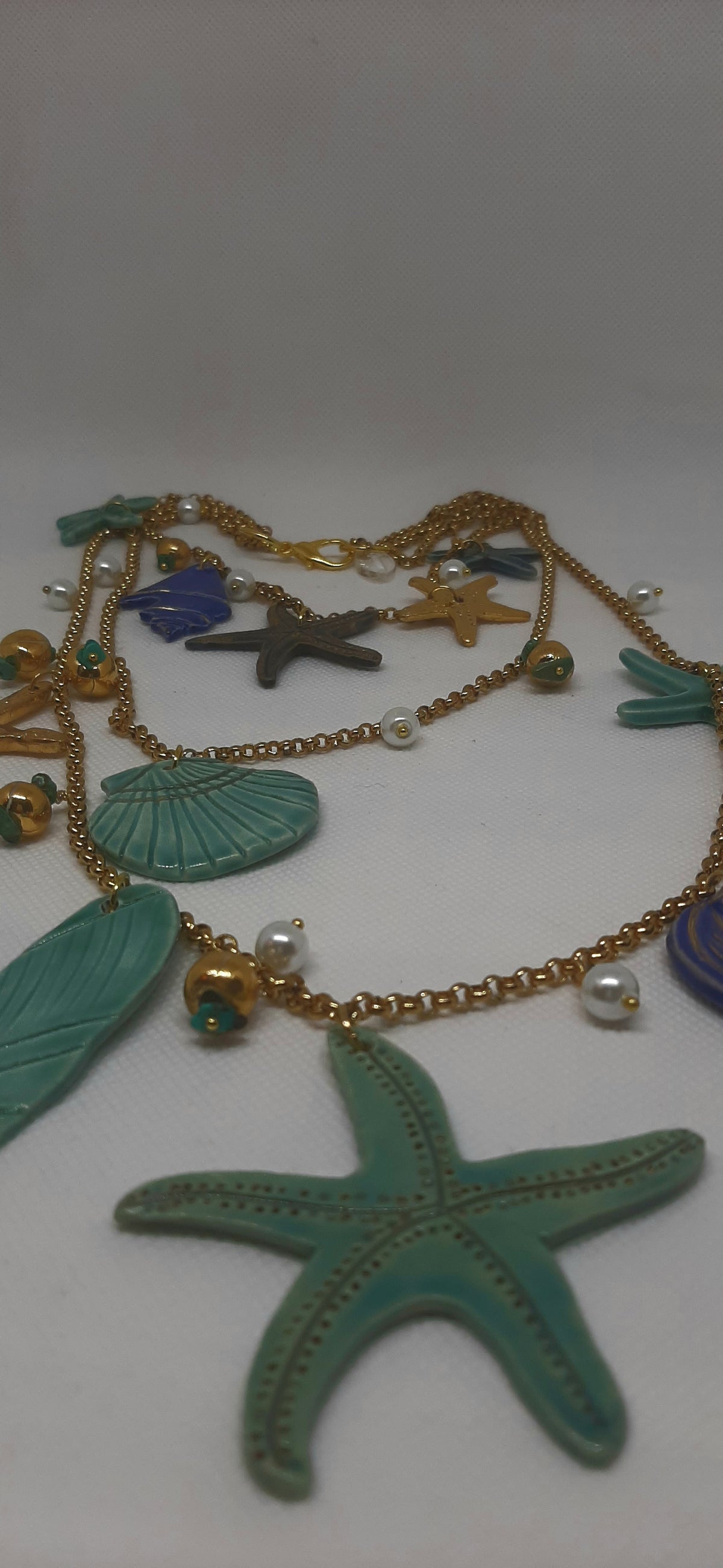 Stella di Mare ceramic necklace