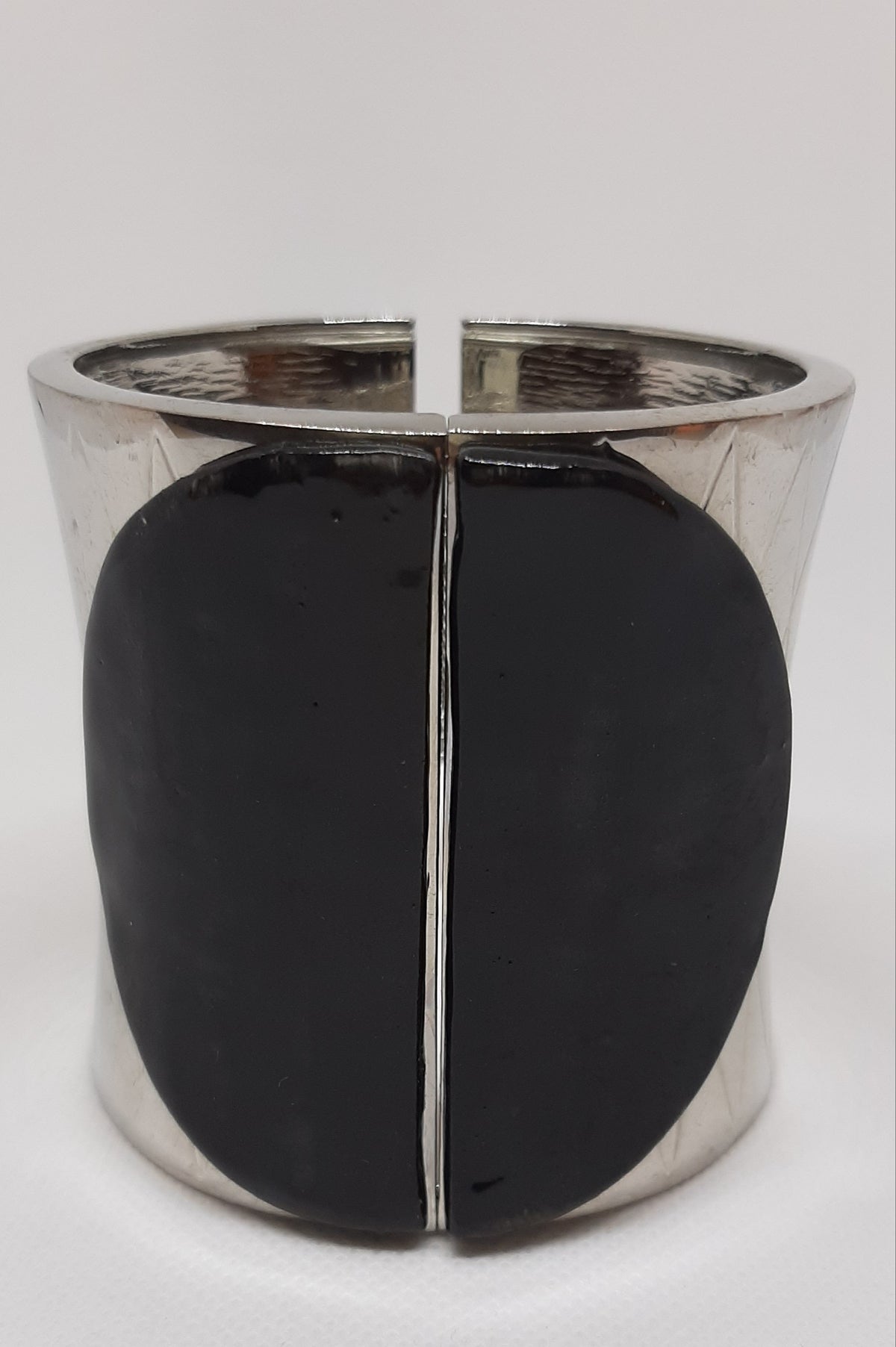 Mondrì bracciale in  acciaio e ceramica