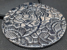 Load image into Gallery viewer, &quot;Iron Texture&quot; ceramic necklace
